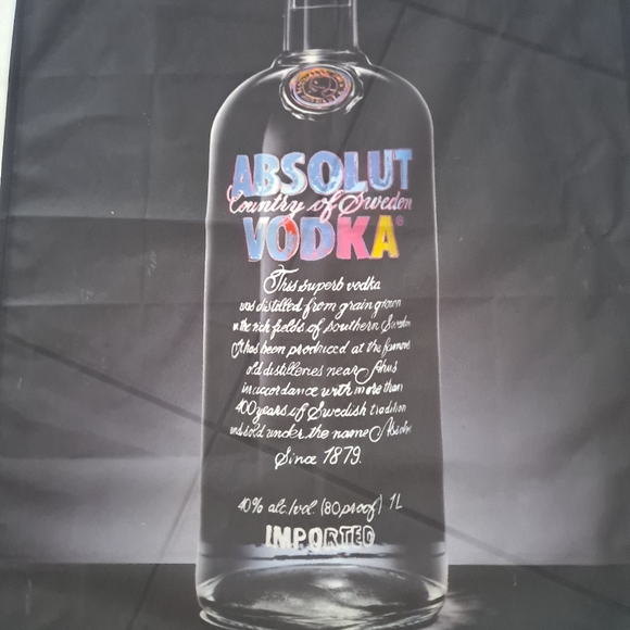 Rare Absolut Vodka Pride Mesh Banner - Picture 2 of 4
